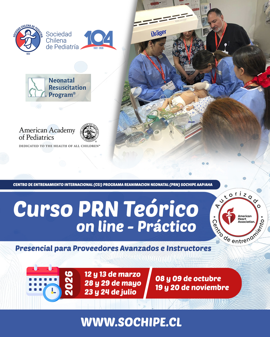 Curso para Proveedores Avanzados en Reanimación Neonatal
